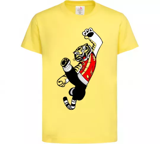 Детская футболка Майстер Тигриця Лимонный фото