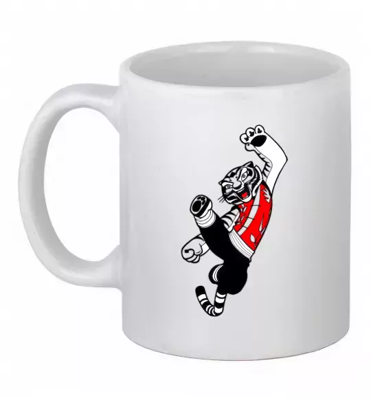 Чашка керамическая Майстер Тигриця Белый фото