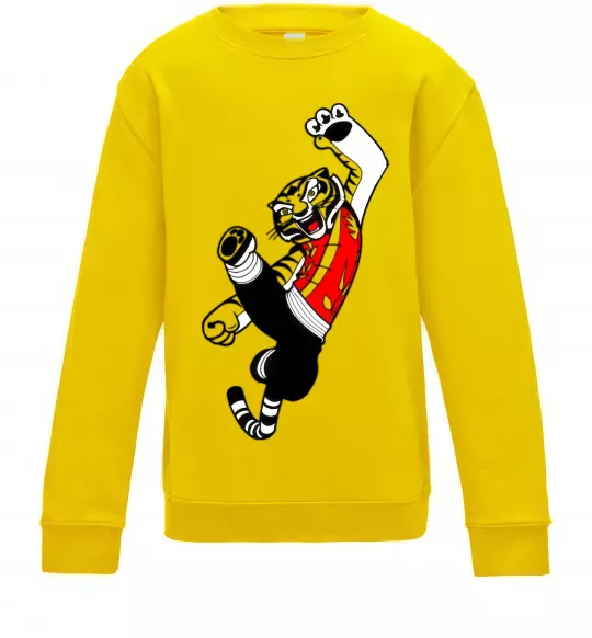 Дитячий світшот Майстер Тигриця Сонячно жовтий фото