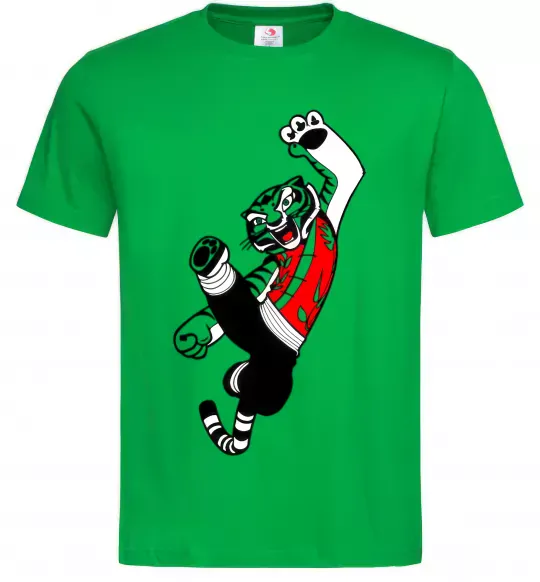 Чоловіча футболка Майстер Тигриця Зелений фото