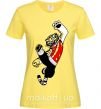 Жіноча футболка Мастер Тигрица Лимонний фото