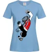 Жіноча футболка Майстер Тигриця Блакитний Жіноча футболка Майстер Тигриця Блакитний фото