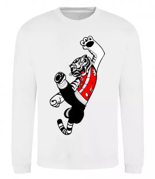 Світшот Майстер Тигриця Білий фото