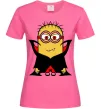 Женская футболка Посіпака Дракула Ярко-розовый фото