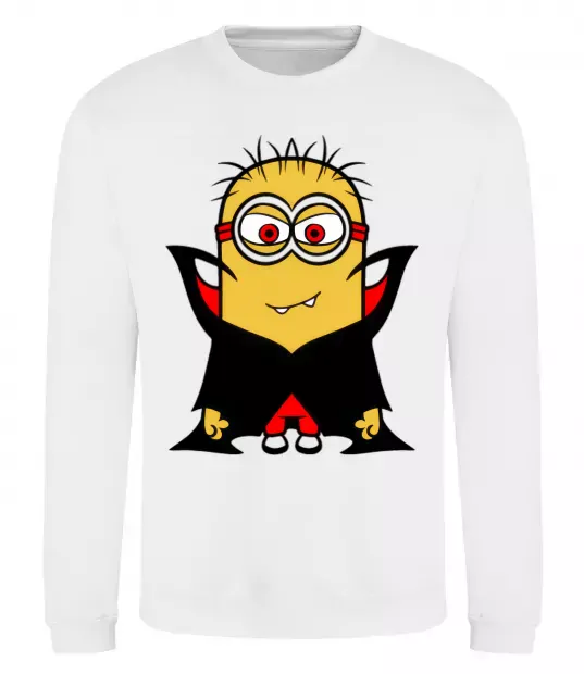 Свитшот Посіпака Дракула Белый фото