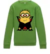 Детский Свитшот Посіпака Дракула Лаймовый фото