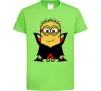 Дитяча футболка Посіпака Дракула Лаймовий фото