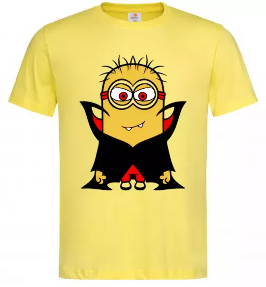 Чоловіча футболка Посіпака Дракула Лимонний фото