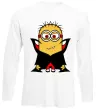 Лонгслив Посіпака Дракула Белый фото