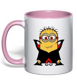 Чашка з кольоровою ручкою Посіпака Дракула