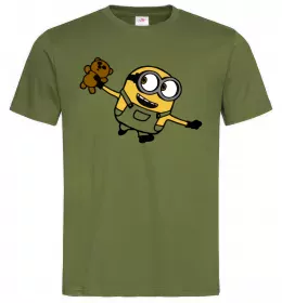 Чоловіча футболка Посіпака Новий Рік Червоний фото