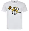 Мужская футболка Посіпака з ведмедиком Белый Мужская футболка Посіпака з ведмедиком Белый фото