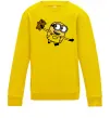 Детский Свитшот Посіпака з ведмедиком Солнечно желтый Детский Свитшот Посіпака з ведмедиком Солнечно желтый фото