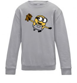 Дитячий світшот Посіпака з ведмедиком Дитячий світшот Посіпака з ведмедиком