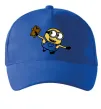 Кепка Посіпака з ведмедиком Яскраво-синій Кепка Посіпака з ведмедиком Яскраво-синій фото