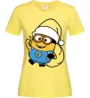 Жіноча футболка Посіпака Новий Рік Лимонний фото