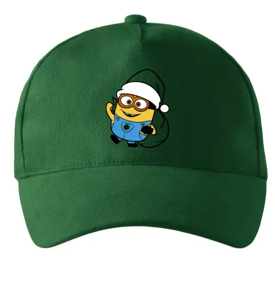 Кепка Посіпака Новий Рік Темно-зеленый фото