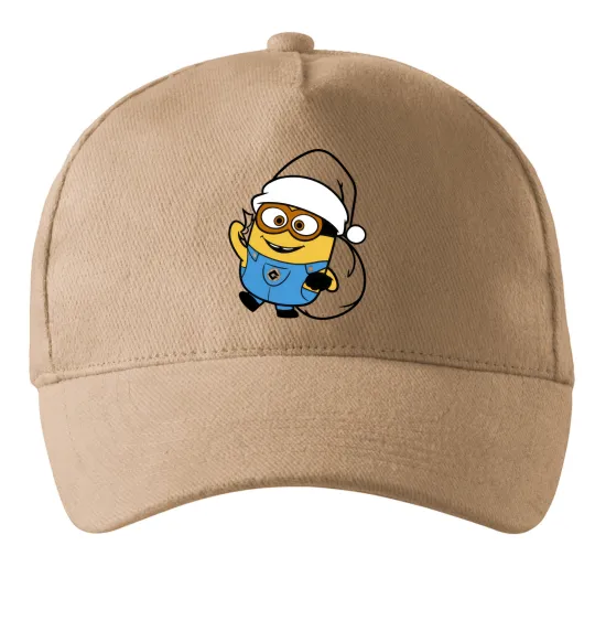 Кепка Посіпака Новий Рік Песочный фото