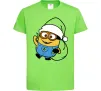 Детская футболка Посіпака Новий Рік Лаймовый Детская футболка Посіпака Новий Рік Лаймовый фото