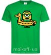 Мужская футболка Миньон уточка Зеленый фото