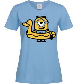 Женская футболка Міньйон качечка Женская футболка Міньйон качечка