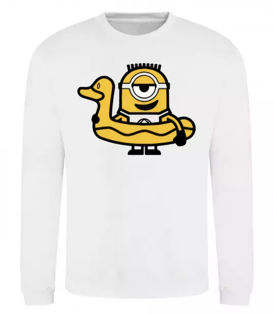 Свитшот Міньйон качечка Белый фото