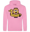 Чоловіча толстовка (худі) Міньйон качечка Рожевий фото