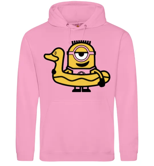 Жіноча толстовка (худі) Міньйон качечка Рожевий фото