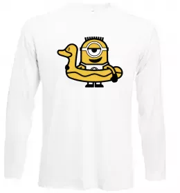 Лонгслив Міньйон качечка Белый фото