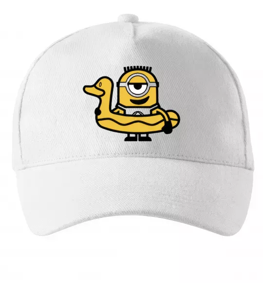 Кепка Міньйон качечка Білий фото