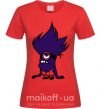 Жіноча футболка Миньон фиолетовый Червоний фото