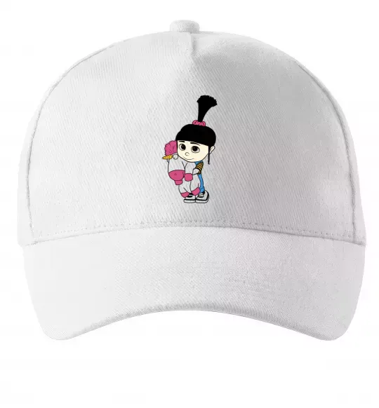 Кепка Агнес з єдинорогом Білий фото