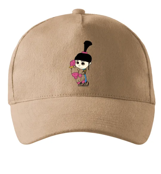 Кепка Агнес з єдинорогом Песочный фото