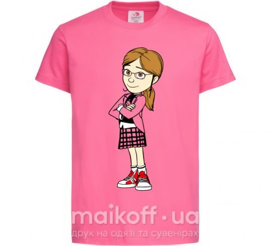 Детская футболка Марго Ярко-розовый фото