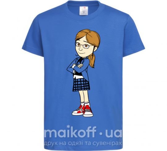 Детская футболка Марго Ярко-синий фото