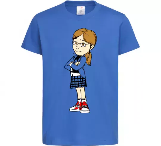 Дитяча футболка Марго Яскраво-синій фото