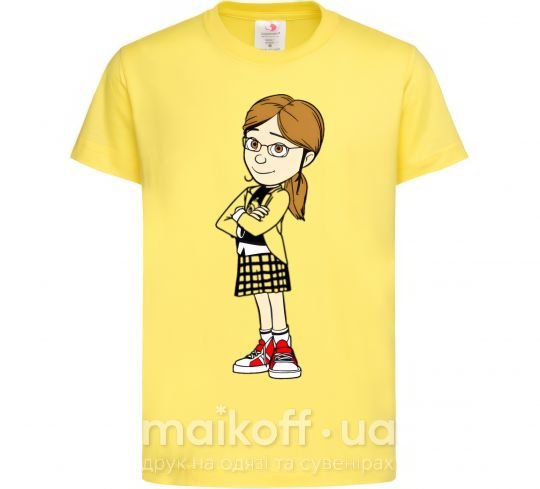 Дитяча футболка Марго Лимонний фото