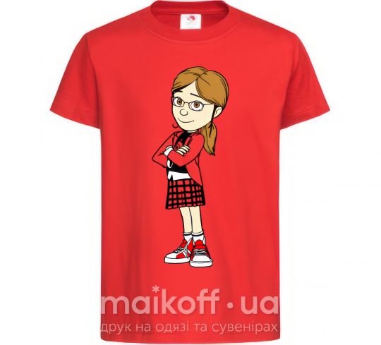 Детская футболка Марго Красный фото