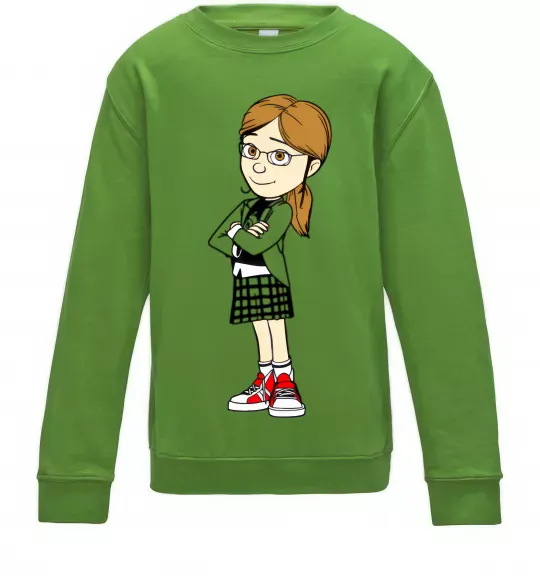 Детский Свитшот Марго Лаймовый фото