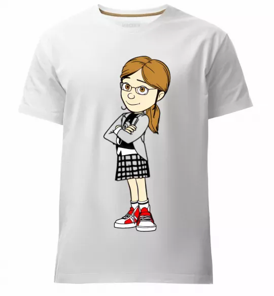 Мужская премиум футболка Марго Белый фото