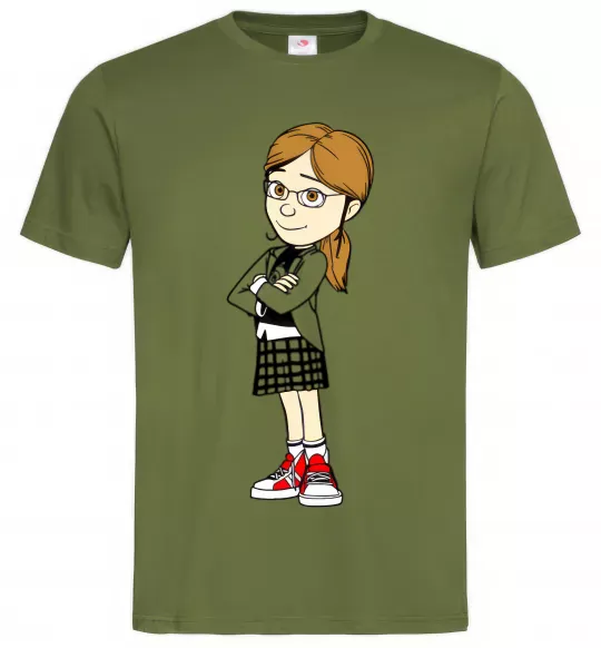 Мужская футболка Марго Оливковый фото