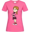 Жіноча футболка Марго Яскраво-рожевий фото