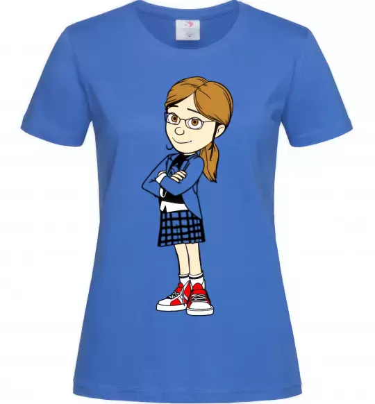 Жіноча футболка Марго Яскраво-синій фото