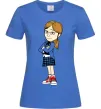 Жіноча футболка Марго Яскраво-синій фото