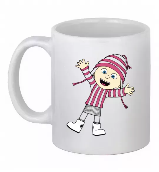 Чашка керамическая Едіт Белый фото