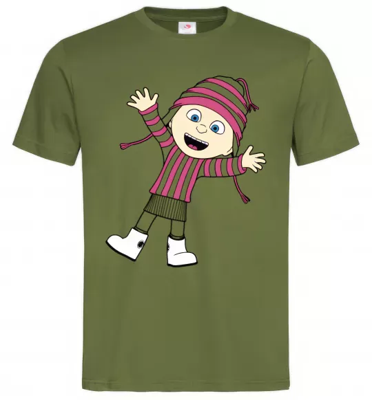 Мужская футболка Едіт Оливковый фото