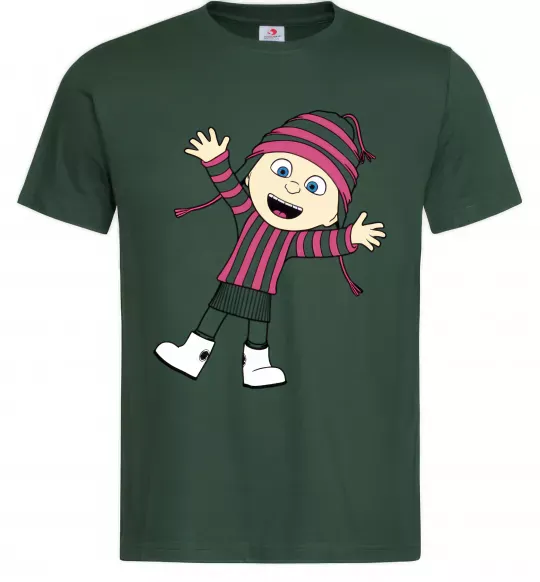 Мужская футболка Едіт Темно-зеленый фото