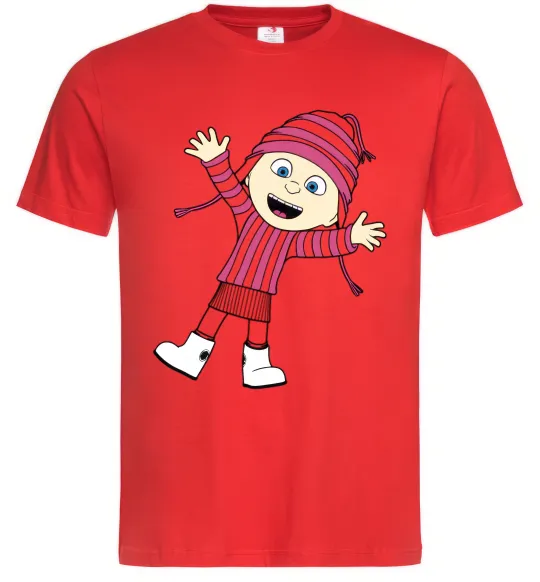 Мужская футболка Едіт Красный фото