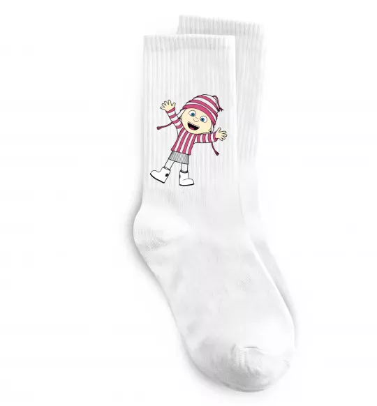 Носки Едіт Белый фото