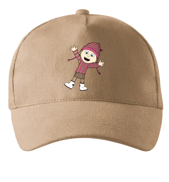 Кепка Едіт Пісочний фото